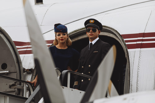 A startup company, Airline Shoes a vegan concept.